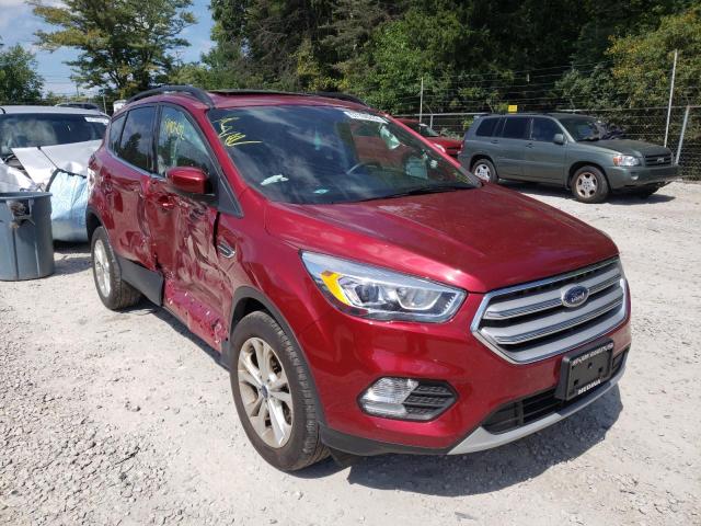 FORD ESCAPE SEL 2018 with VIN 1FMCU9HD1JUA89709 - Photo from auction
