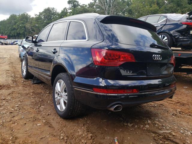 Photo 3 from auction – 2013 AUDI Q7 PREMIUM with VIN WA1CMAFE0DD004536
