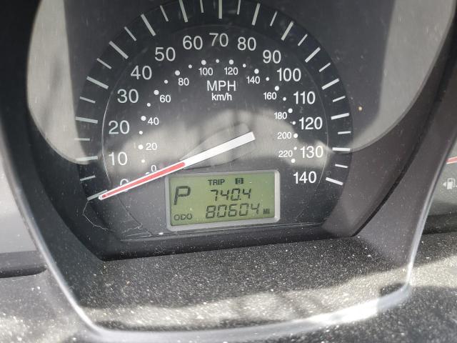 Photo 8 from auction – 2009 KIA SPECTRA EX with VIN KNAFE221595604640