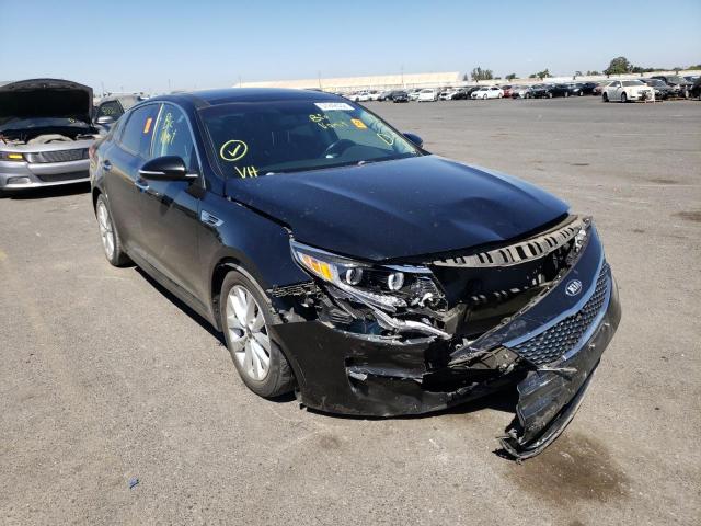 KIA OPTIMA EX 2016 with VIN 5XXGU4L34GG041983 - Photo from auction