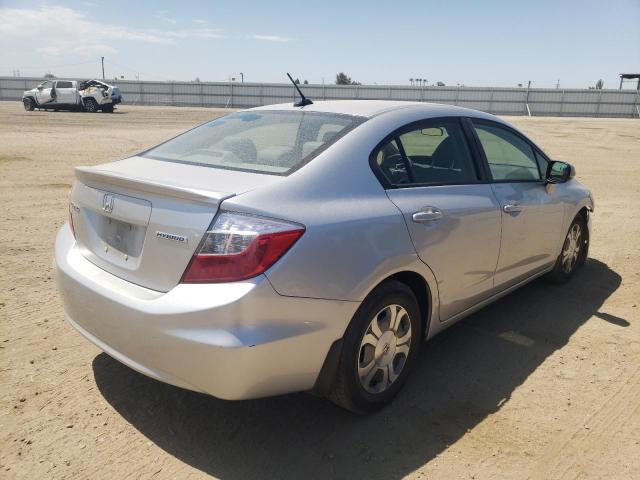 Photo 4 from auction – 2012 HONDA CIVIC HYBR with VIN JHMFB4F32CS009111