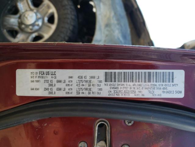 Photo 10 from auction – 2016 RAM 2500 ST with VIN 3C6UR5CL8GG315250