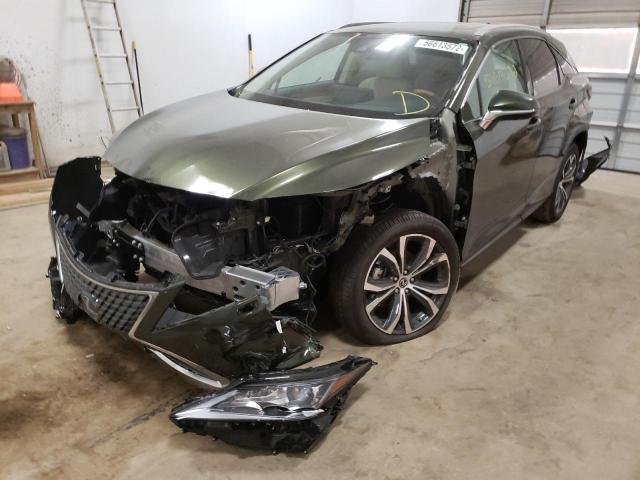 Photo 2 from auction – 2022 LEXUS RX 350 with VIN 2T2HZMDA2NC355750