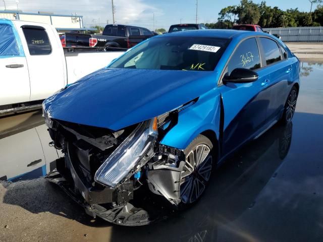 Photo 2 from auction – 2022 KIA FORTE GT with VIN 3KPF44AC7NE473343