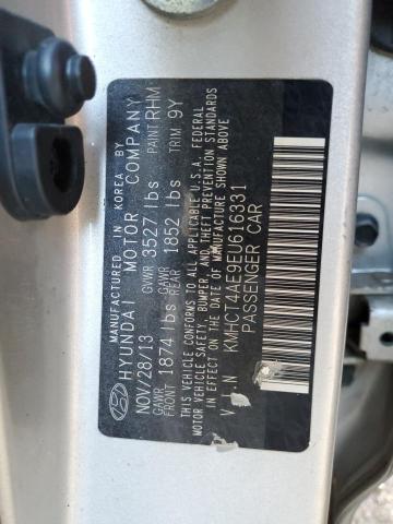 Photo 10 from auction – 2014 HYUNDAI ACCENT GLS with VIN KMHCT4AE9EU616331