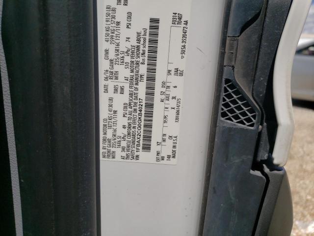 Zdjęcie 10 z aukcji – 2016 FORD TRANSIT T- z VIN 1FBAX2CG0GKB40217