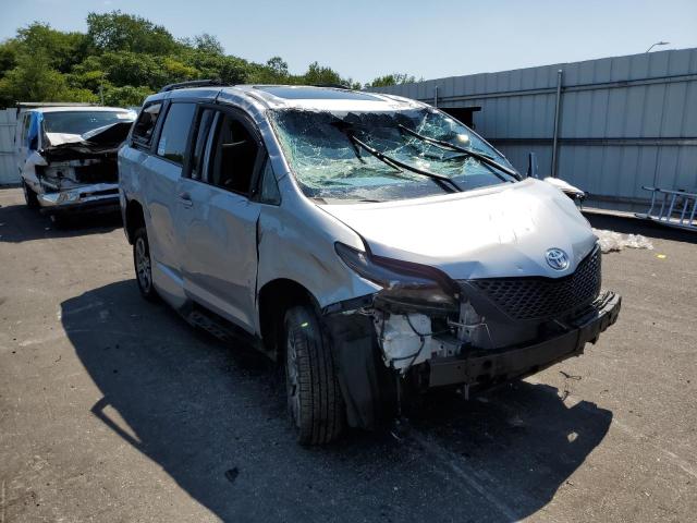 TOYOTA SIENNA SE 2016 with VIN 5TDXK3DC5GS695601 - Photo from auction