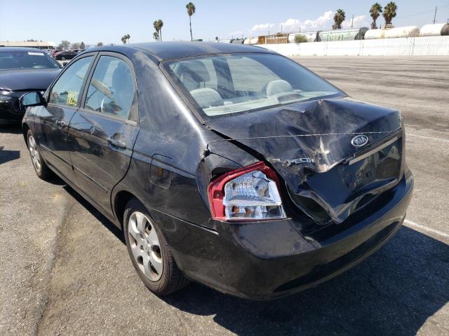 Photo 3 from auction – 2009 KIA SPECTRA EX with VIN KNAFE222295642464