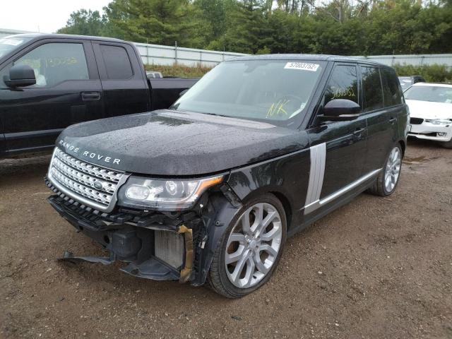 Photo 2 from auction – 2015 LAND ROVER RANGE ROVE with VIN SALGS2TF6FA219514