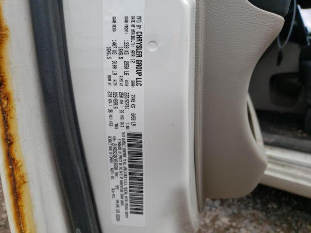 Photo 10 from auction – 2012 DODGE GRAND CARA with VIN 2C4RDGCG8CR332680