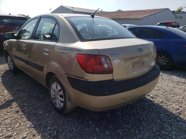 Photo 3 from auction – 2007 KIA RIO BASE with VIN KNADE123776226508