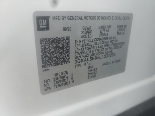 Photo 10 from auction – 2020 GMC TERRAIN DE with VIN 3GKALSEX6LL337202