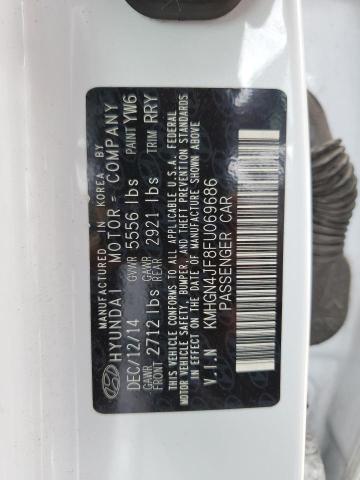 Photo 10 from auction – 2015 HYUNDAI GENESIS 5. with VIN KMHGN4JF8FU069686