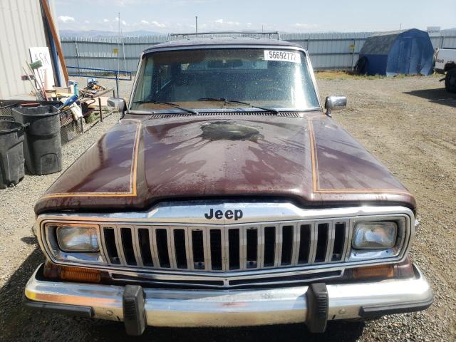 Photo 9 from auction – 1982 JEEP CHEROKEE L with VIN 1JCCN17D4CT021030
