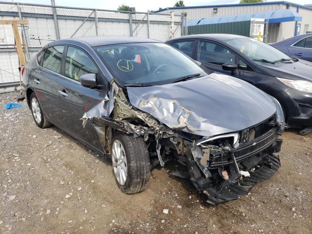NISSAN SENTRA S 2018 with VIN 3N1AB7AP1JL630619 - Photo from auction