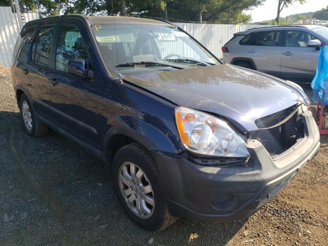 Photo 1 from auction – 2006 HONDA CR-V EX with VIN SHSRD78876U445840