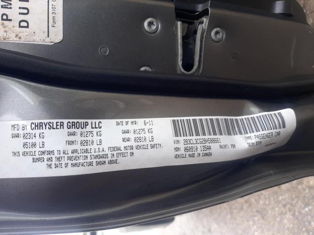Photo 10 from auction – 2011 DODGE CHARGER with VIN 2B3CL3CG2BH588661