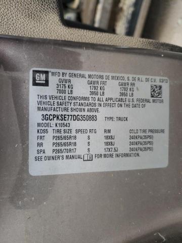 Photo 10 from auction – 2013 CHEVROLET SILVERADO with VIN 3GCPKSE77DG350883