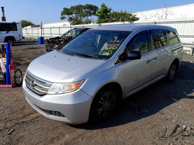 Photo 2 from auction – 2013 HONDA ODYSSEY EX with VIN 5FNRL5H49DB060367