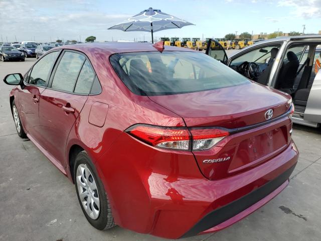 Photo 3 from auction – 2022 TOYOTA COROLLA LE with VIN JTDEPMAE6NJ199236