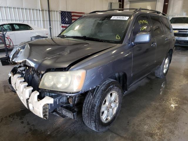 Photo 2 from auction – 2002 TOYOTA HIGHLANDER with VIN JTEGF21A520068132