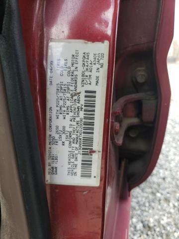 Photo 10 from auction – 1999 TOYOTA 4RUNNER SR with VIN JT3GN86R7X0120090