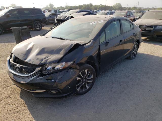 Photo 2 from auction – 2013 HONDA CIVIC EXL with VIN 19XFB2F97DE060957