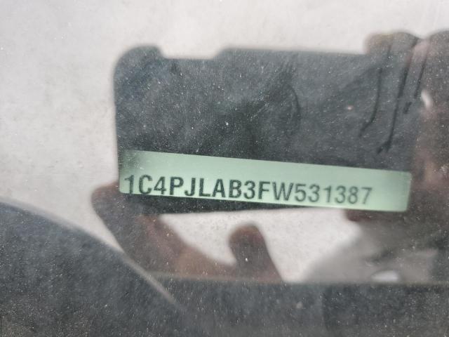 Photo 10 from auction – 2015 JEEP CHEROKEE S with VIN 1C4PJLAB3FW531387