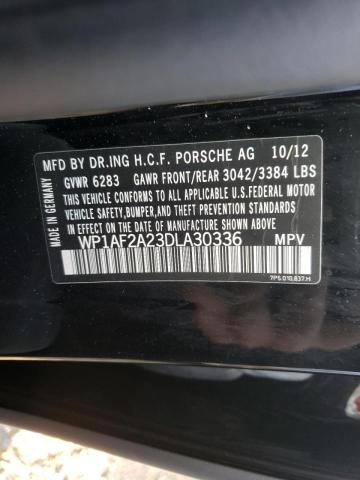 Photo 10 from auction – 2013 PORSCHE CAYENNE with VIN WP1AF2A23DLA30336