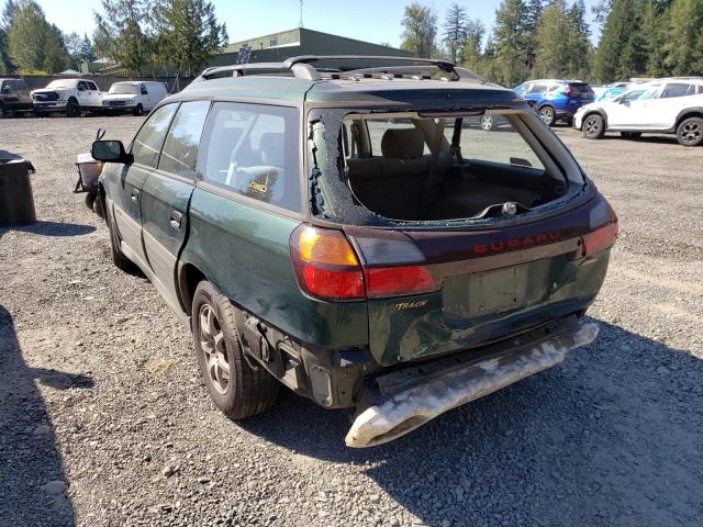 Photo 3 from auction – 2000 SUBARU LEGACY OUT with VIN 4S3BH6754Y7621637