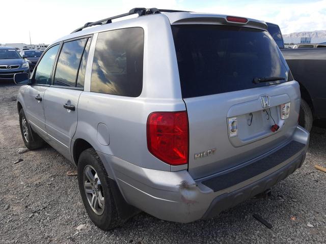 Photo 3 from auction – 2004 HONDA PILOT EX with VIN 2HKYF18484H599589