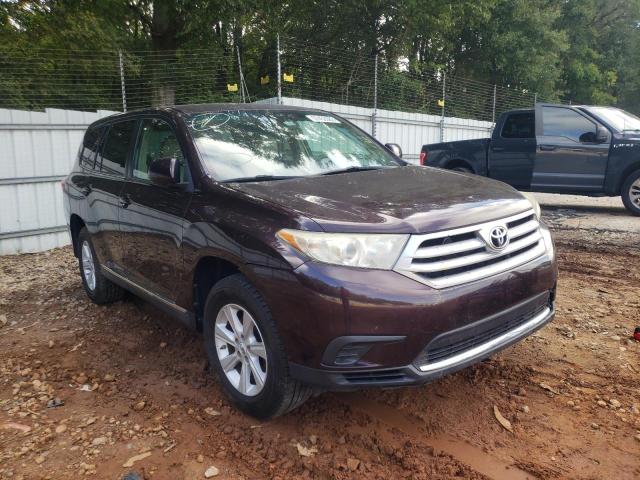 TOYOTA HIGHLANDER 2013 with VIN 5TDZA3EH2DS033783 - Photo from auction