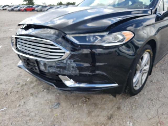 Photo 9 from auction – 2018 FORD FUSION SE with VIN 3FA6P0HD0JR183677