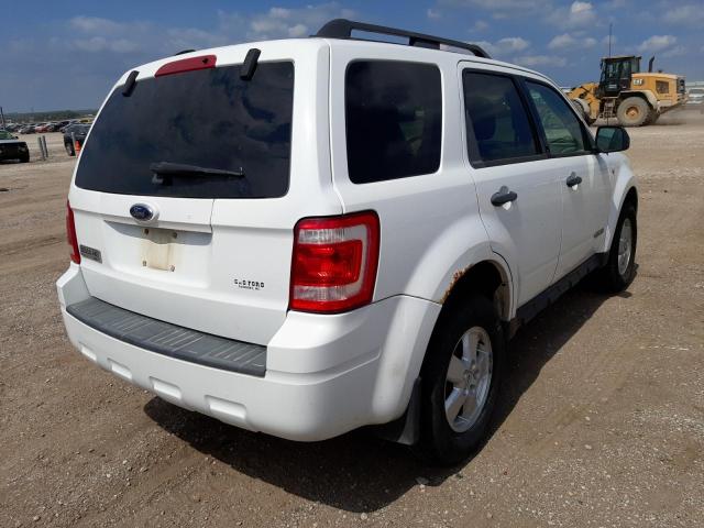 Photo 4 from auction – 2008 FORD ESCAPE XLT with VIN 1FMCU03188KC46182