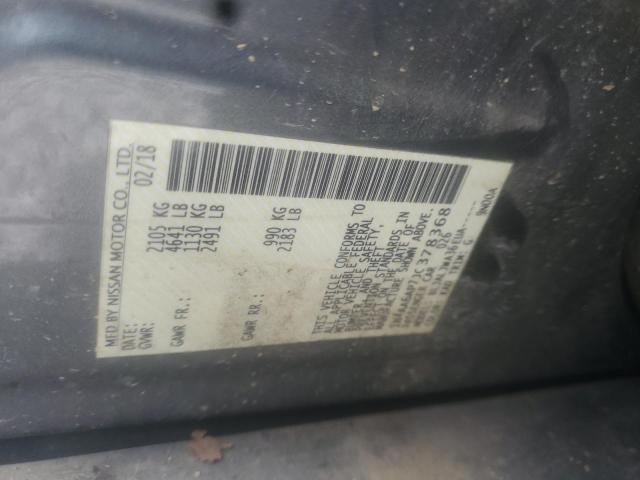 Photo 10 from auction – 2018 NISSAN MAXIMA 3.5 with VIN 1N4AA6AP7JC378368