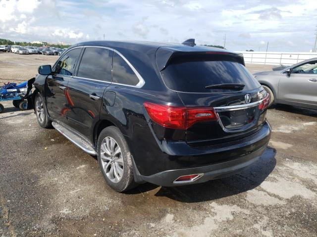 Photo 3 from auction – 2014 ACURA MDX TECHNO with VIN 5FRYD3H45EB001264