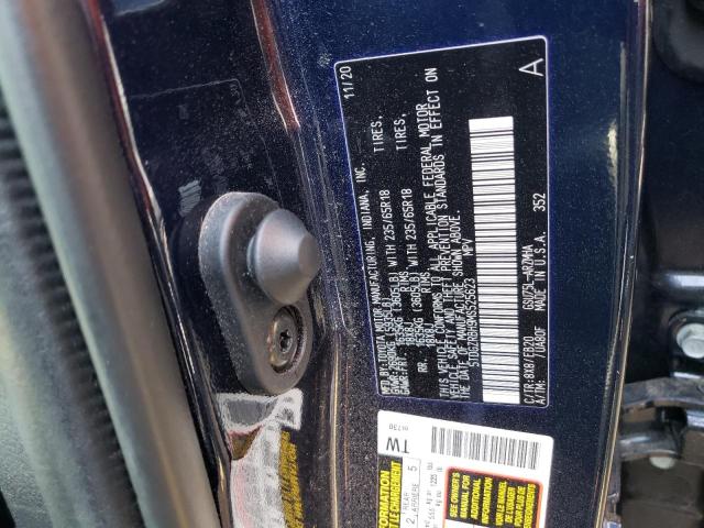 Photo 10 from auction – 2021 TOYOTA HIGHLANDER with VIN 5TDGZRBH9MS525623