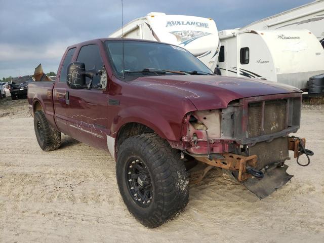 FORD F250 SUPER 2000 with VIN 1FTNX20F5YED31334 - Photo from auction