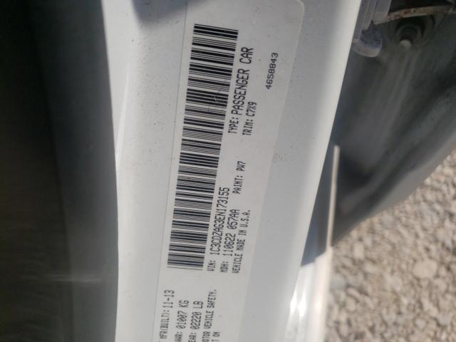 Photo 10 from auction – 2014 DODGE AVENGER SE with VIN 1C3CDZAG3EN173155