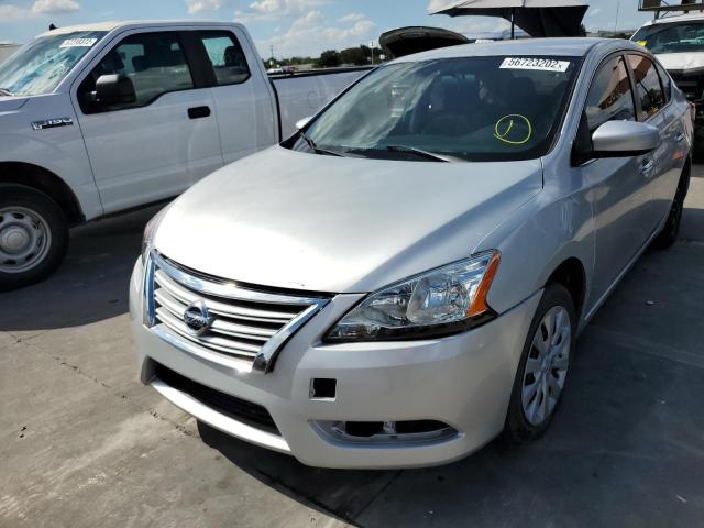 Photo 2 from auction – 2014 NISSAN SENTRA S with VIN 3N1AB7AP4EY214413