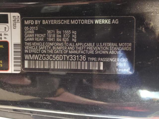 Foto 10 de la subasta – 2013 MINI COOPER S C con VIN WMWZG3C56DTY33136