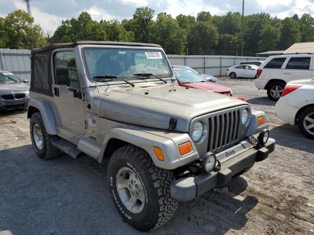 JEEP WRANGLER / 2001 with VIN 1J4FA49S61P364249 - Photo from auction