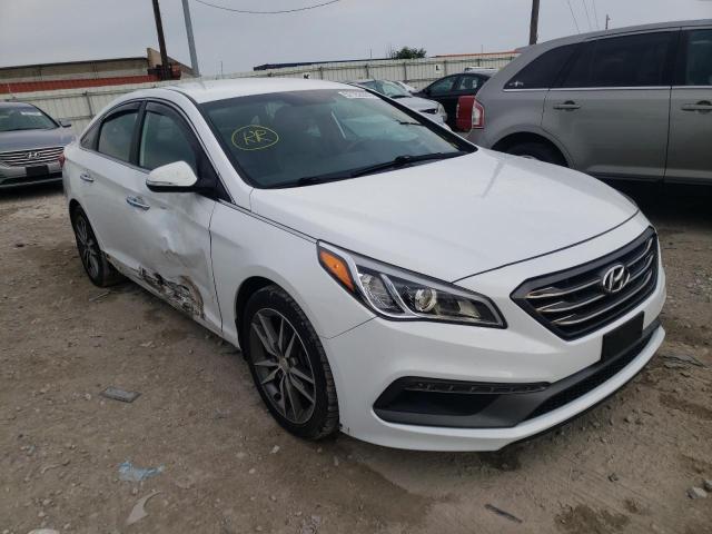 HYUNDAI SONATA SPO 2015 with VIN 5NPE34AB9FH076607 - Photo from auction