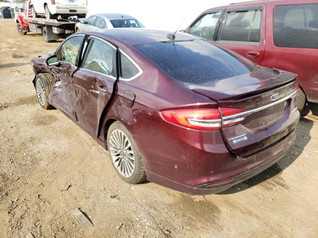 Photo 3 from auction – 2017 FORD FUSION TIT with VIN 3FA6P0SU6HR152131