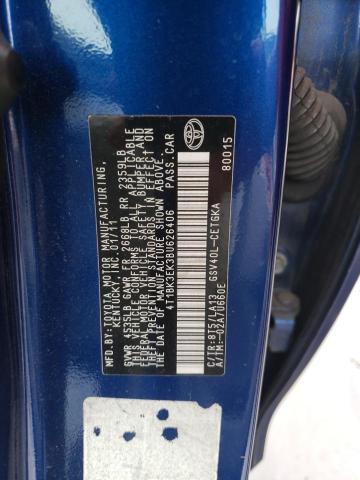 Photo 10 from auction – 2011 TOYOTA CAMRY SE with VIN 4T1BK3EK3BU626406