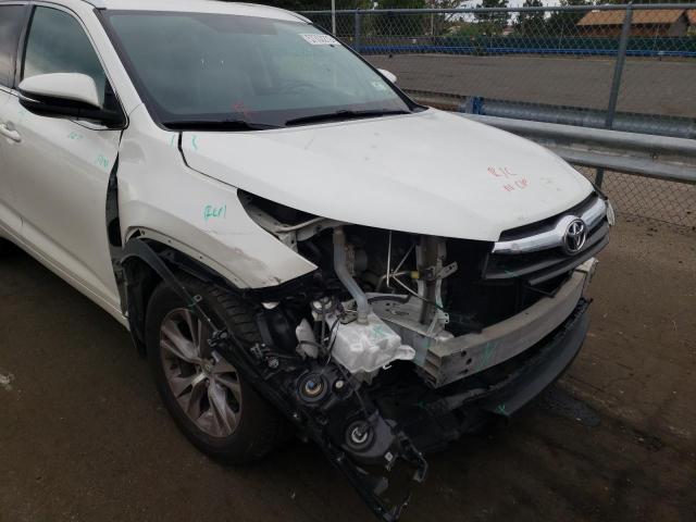 Photo 9 from auction – 2014 TOYOTA HIGHLANDER with VIN 5TDJKRFH1ES053889