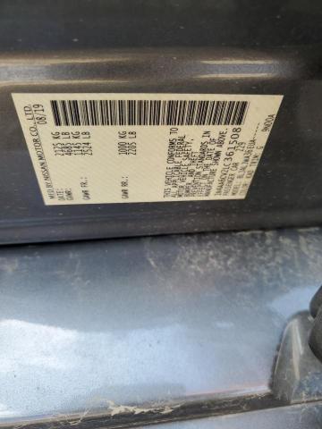 Photo 10 from auction – 2020 NISSAN MAXIMA SV with VIN 1N4AA6CV2LC361508