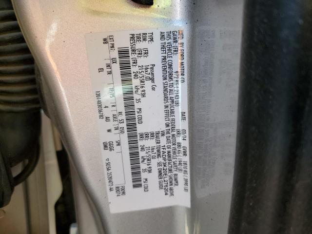 Photo 10 from auction – 2014 FORD FOCUS SE with VIN 1FADP3K20EL276204
