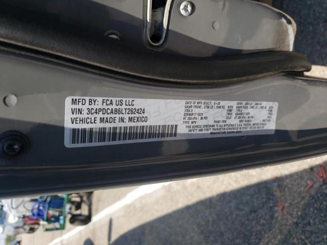 Photo 10 from auction – 2020 DODGE JOURNEY SE with VIN 3C4PDCAB6LT262424