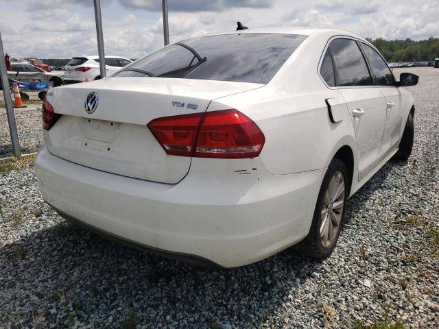 Photo 4 from auction – 2012 VOLKSWAGEN PASSAT SE with VIN 1VWBN7A35CC078009